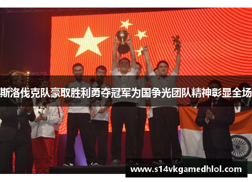 斯洛伐克队豪取胜利勇夺冠军为国争光团队精神彰显全场